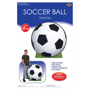 Beistle Bulk Soccer Ball Stand-Up - 4 Pack