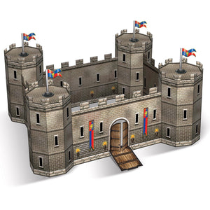 3-D Castle Party Centerpiece - Bulk 12 Pack