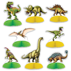 Dinosaur Mini Party Centerpieces - Bulk 96 Pack