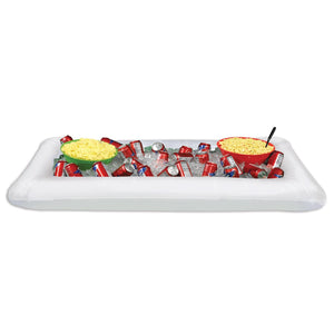 Party Inflatable White Buffet Cooler - Bulk 6 Pack