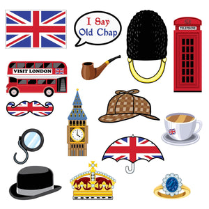 British Party Photo Fun Signs - Bulk/180 Signs