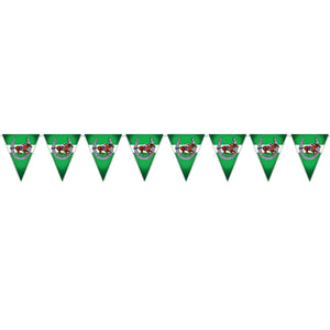 Horse Racing Party Pennant Banner - Bulk 12 Pack