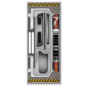 Spaceship Party Door Cover - Bulk 12 Pack