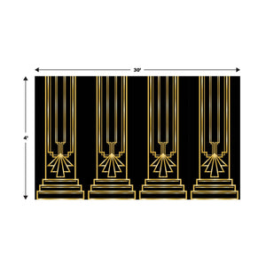 Bulk Roaring 20's Backdrop (Case of 6) by Beistle