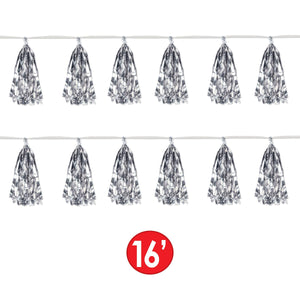 Bulk Metallic Tassel Garland (Case of 12) by Beistle