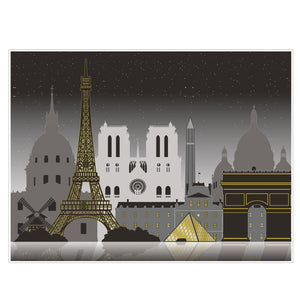 Paris Cityscape Party Insta-Mural - Bulk/6 Murals