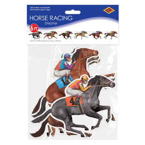 Bulk Horse Racing Streamer (Case of 12) by Beistle