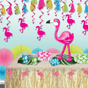 Inflatable Flamingo, party supplies, decorations, The Beistle Company, Luau, Bulk, Luau Party Supplies, Luau Party Decorations, Miscellaneous Luau Party Decorations