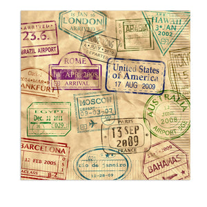 Around The World Party Luncheon Napkins - Bulk 192 Pack