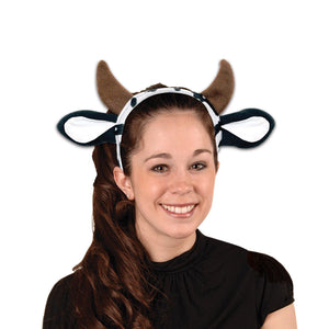 Bulk Cow Headband (Case of 12) by Beistle