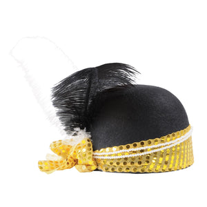 Sequined Flapper Hat - Bulk 12 Pack