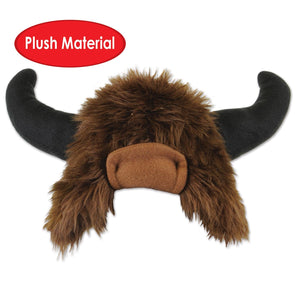 Bulk Plush Buffalo Hat (Case of 6) by Beistle