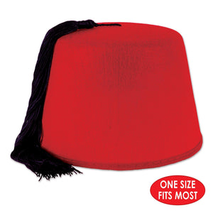 Bulk Felt Fez Hat (Case of 12) by Beistle