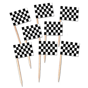 Checkered Flag Party Picks - Bulk/600 Picks