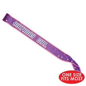 Birthday Party Supplies - Birthday Girl Sash