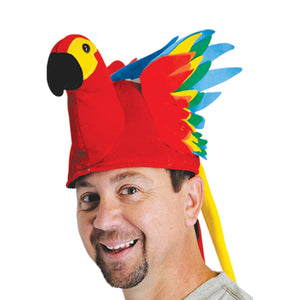 Luau Party Supplies - Tropical Parrot Hat