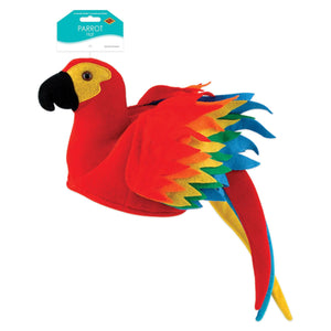 Luau Party Supplies - Tropical Parrot Hat