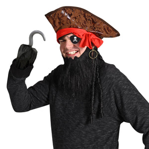 Bulk Pirate Party Caribbean Pirate Hat (Case of 6) by Beistle