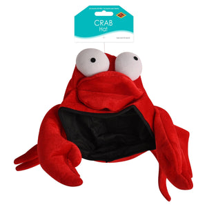 Luau Party Supplies: Plush Crab Hat