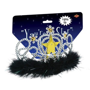 Awards Night Party Supplies - Light-Up Star Tiara