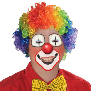 Bulk Rainbow Clown Wig (Case of 12) by Beistle