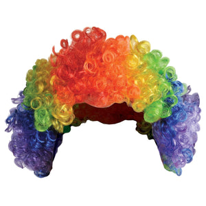 Bulk Rainbow Clown Wig (Case of 12) by Beistle