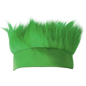 Hairy Headband - green - Bulk 12 Pack