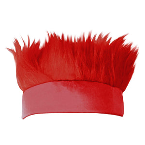 Hairy Headband - red - Bulk 12 Pack