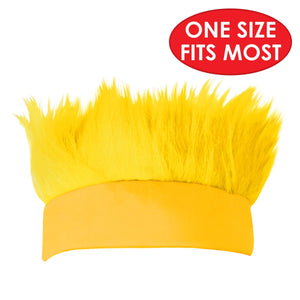 Bulk Hairy Headband, yellow (Case of 12) by Beistle