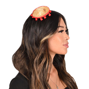 Fiesta Party - Sombrero Hair Clip