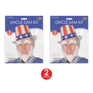 Uncle Sam Kit, party supplies, decorations, The Beistle Company, Patriotic, Bulk, Holiday Party Supplies, 4th of July Political and Patriotic, 4th of July Stuff to Wear