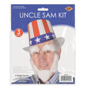 Uncle Sam Kit, party supplies, decorations, The Beistle Company, Patriotic, Bulk, Holiday Party Supplies, 4th of July Political and Patriotic, 4th of July Stuff to Wear