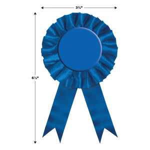 Sports Party Supplies: Award Ribbon blue