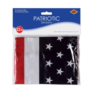 Bulk Patriotic Bandana (Case of 12) by Beistle