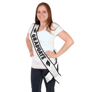 Graduate Satin Sash