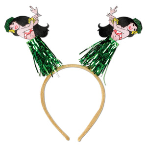 Luau Party Hula Girl Boppers - Bulk 12 Pack