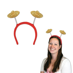 Fiesta Sombrero Boppers - Bulk 12 Pack