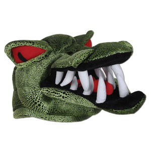 Plush Crocodile Hat - Bulk 6 Pack