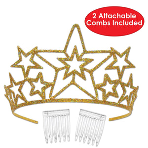 Glittered Star Tiara