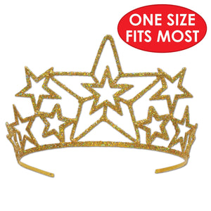 Glittered Star Tiara