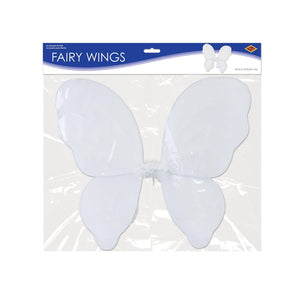 Bulk Nylon Fairy Wings White (Case of 12) by Beistle