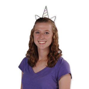 Bulk Unicorn Headbands (Case of 24) by Beistle