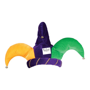 Mardi Gras Party Supplies - Plush Jester Hat