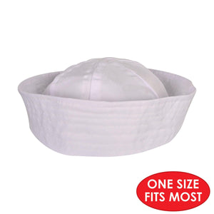 Nautical Party Supplies - Sailor Hat - white