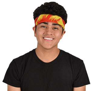 Beistle Funky Tie-Dyed Bandana (Pack of 12) - 60's - 70's - 80's Theme