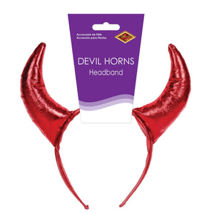 Bulk Mardi Gras Party Devil Horns (Case of 12) by Beistle