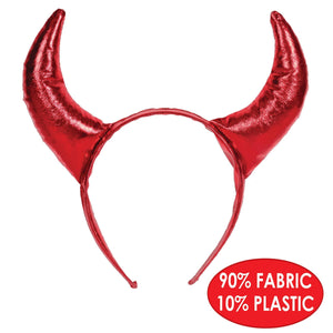 Bulk Mardi Gras Party Devil Horns (Case of 12) by Beistle