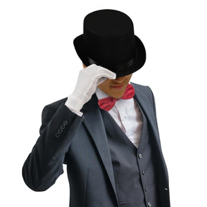 Party Costume Accessories: Satin Sleek Top Hat