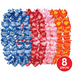 Bulk Hawaiian Floral Leis (Case of 24) by Beistle