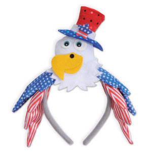 Patriotic Eagle Headband - Bulk 12 Pack